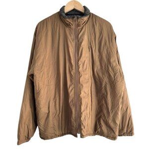 Boyt Harness Mens Sz XL THERMOLITE Insulated Packable Brown Nylon Jacket